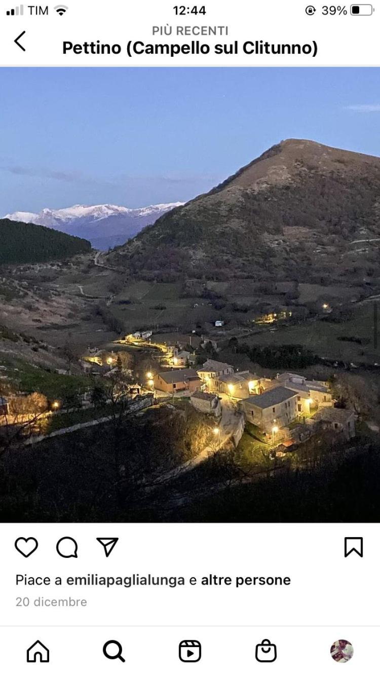 Agriturismo Pettino Campello sul Clitunno Ngoại thất bức ảnh